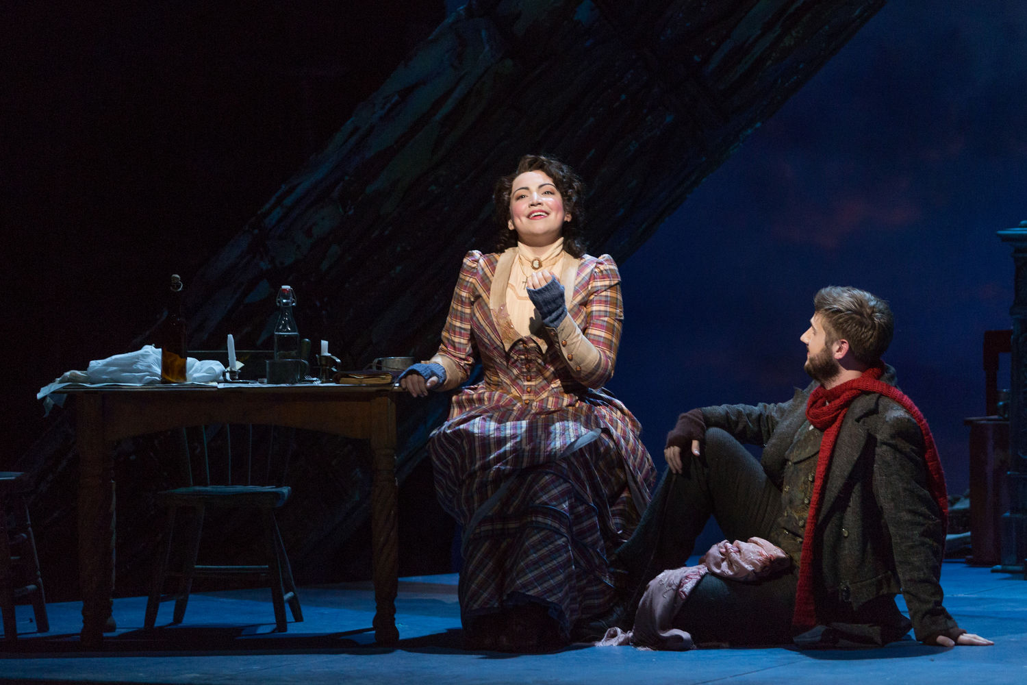 Karli Cadel-Mimì in La bohème at The Glimmerglass Festival